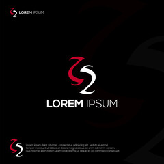 S Medical Healthcare Logo Design Vector