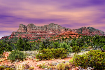Sedona Arizona surrounding Red Rock Country