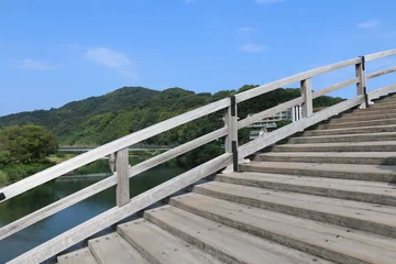 Gartenposter Kintai-Brücke 錦帯橋