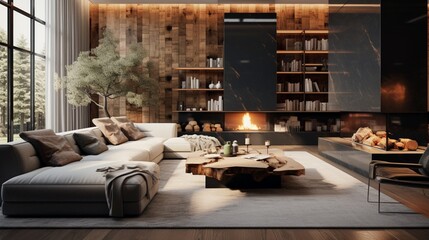 beautiful stylish living room