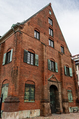 Fototapeta premium Gothenburg, Sweden: Gothenburg's Arsenal, Kronhuset. The redbrick building was originally used as an arsenal for the city garrison and as a granary