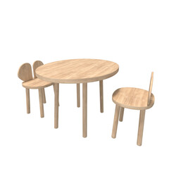 Children Table set transparent image