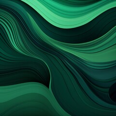 abstract organic green line as wallpaper background illustrations 