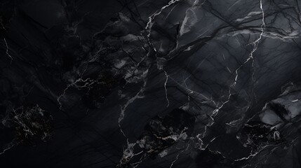 Black Marble Background for Product Advertisement with Golden Cracks A Luxurious Background for Designs and PPTs