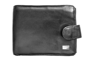 Fototapeta premium Leather wallet isolated