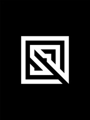 SC monogram logo template