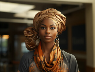 African business woman 