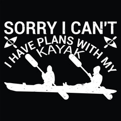 Fototapeta premium I have plans with my kayak
