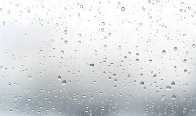 rain drops on window, Generative AI	