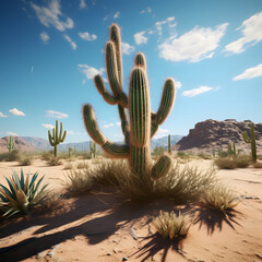 cactus in the desert