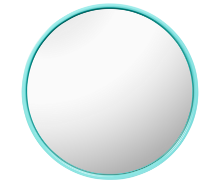 Image of Classic Vintage Sunburst Circle Mirror