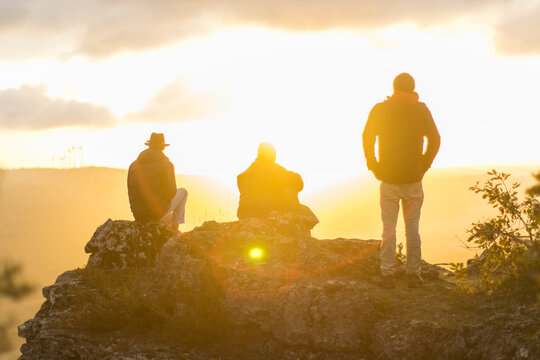 Montagne entre amis