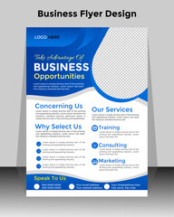 Modern Corporate flyer or cover design for business identity and advertisement.