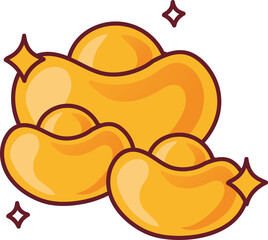 Dragon of new year 2024 elements