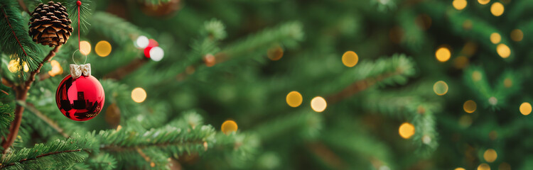 Decorated Christmas tree