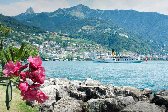 Beautiful landscape of Montreux, Switzerland
