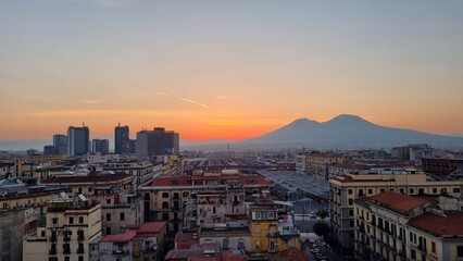 Naples - Vesuvius - Sunrise at the volcano