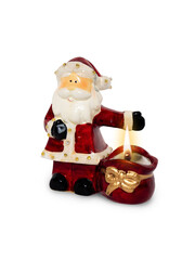 santa claus on a white background