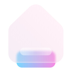 Home Glassmorphism UI Icon Sign and Symbol Design Illustrator Png Svg