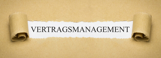 Vertragsmanagement