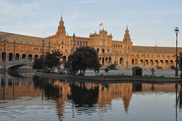 Plaza de Espana in Sevilla