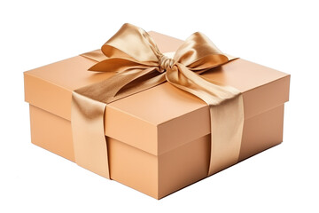 Obraz premium Gift box with ribbon luxury beautiful on a transparent background