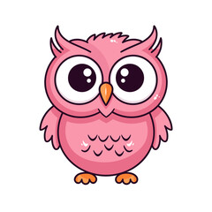 Cute owl vector clipart. Good for fashion fabrics, children’s clothing, T-shirts, postcards, email header, wallpaper, banner, events, covers, advertising, and more.
