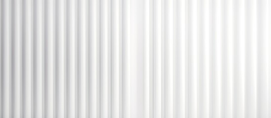 A wall that is white in color and has a vertical line to separate it