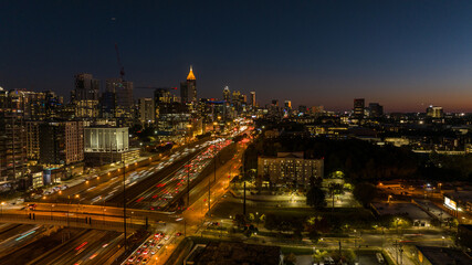 Fototapeta premium City View of Atlanta Skyline