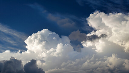 clouds background by  Generative AI 