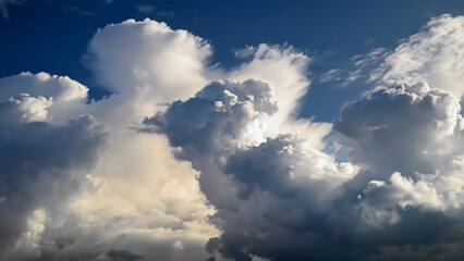 clouds background by  Generative AI 