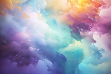 Fototapeta na wymiar Pastel colours cloud background