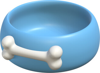 Dog Bowl Illustration