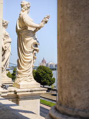 Obraz premium The Budapest Castle Bazar