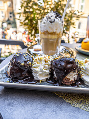 Cafe in Buda Castle town