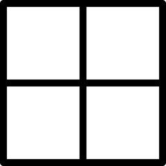 Fototapeta premium Window Grid 