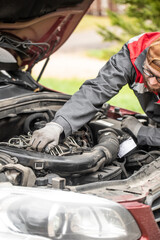 Car repair, car mechanic, auto mechanic