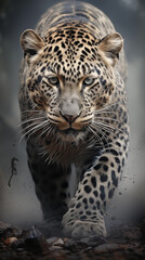 Obraz premium close up of a leopard