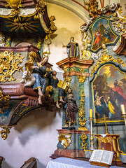 Fototapeta na wymiar Saint John the Baptist church in Szentendre