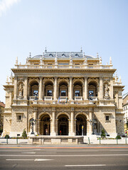 Fototapeta na wymiar The Hungarian Opera House in Budapest