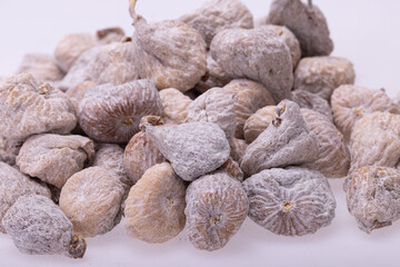 dried figs sprinkled with rice flour. A healthy and nutritious snack and an excellent culinary addition