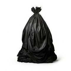 Black garbage bag