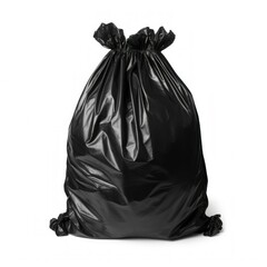Black garbage bag