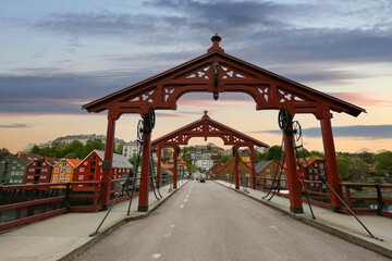 The Old Bridge ( Den Gamle Bybru), Trondheim