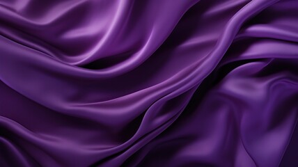 close up view of a purple silk like background AI generated - obrazy, fototapety, plakaty
