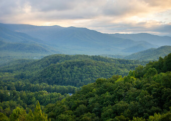 Smoky Mountain landscape