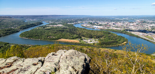 Downtown Chattanooga from Lookout Mountain