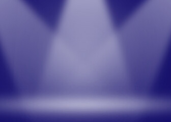 infinity dark purple background with spotlight on stage