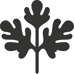 Cilantro Leaf Icon