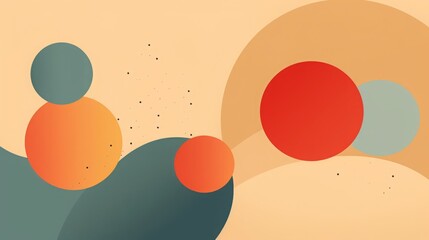 abstract background from geometric shapes.